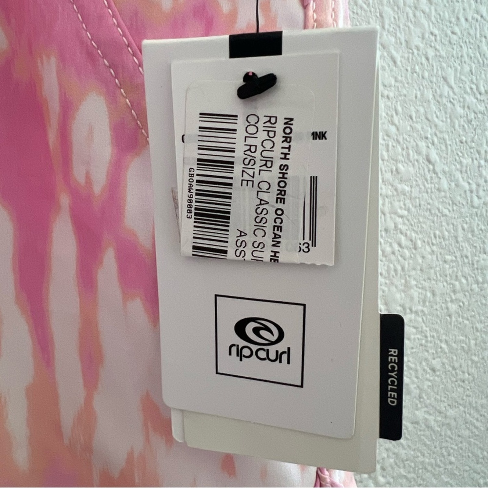 Nwt Rip Curl Classic Surf 5" Trunk Pink Tie Dye North Shore Oahu Medium — image 3 of 7
